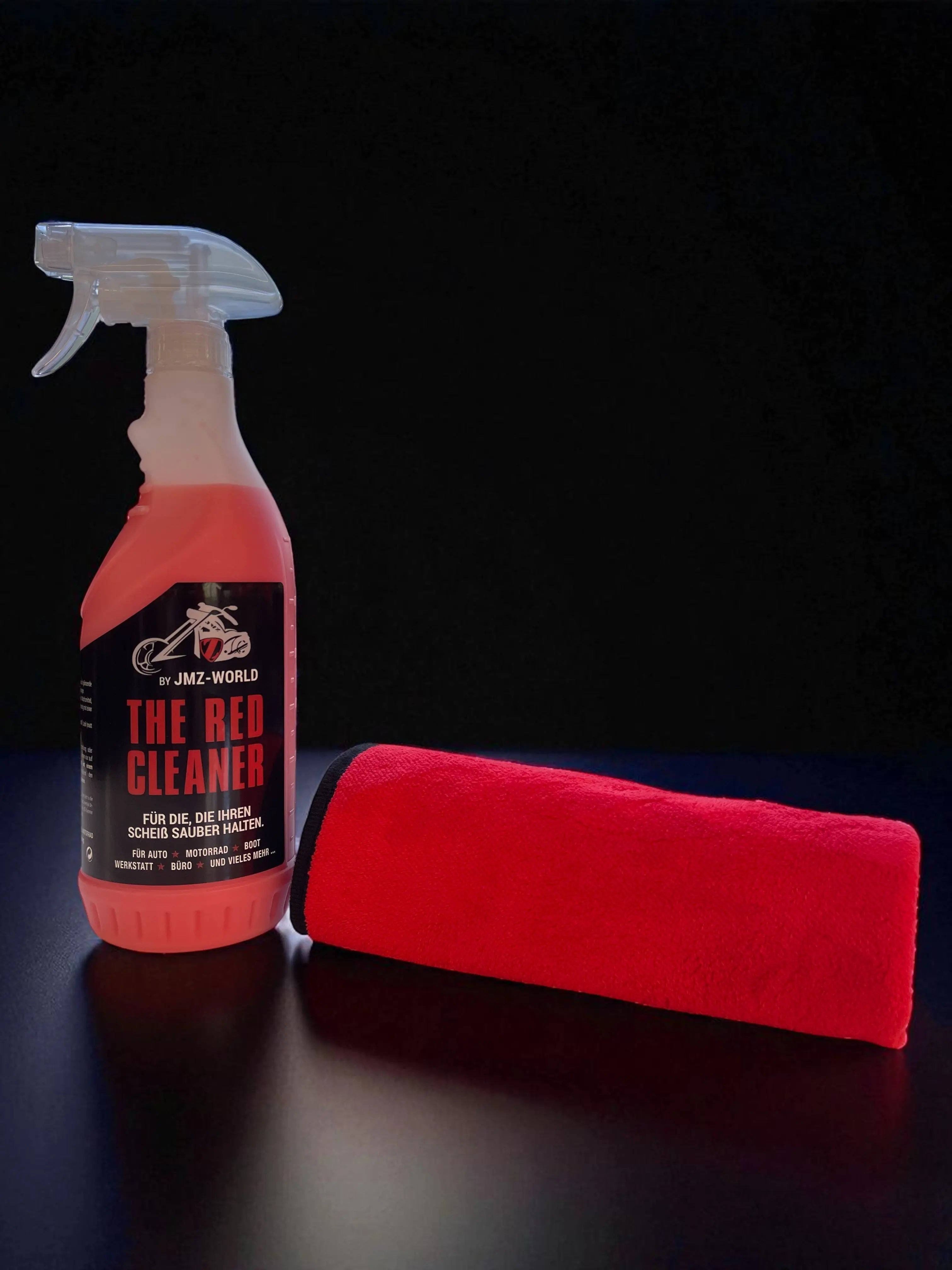 THE RED BUNDEL - Perfektes Reinigungs- und Pflegeset Milunox