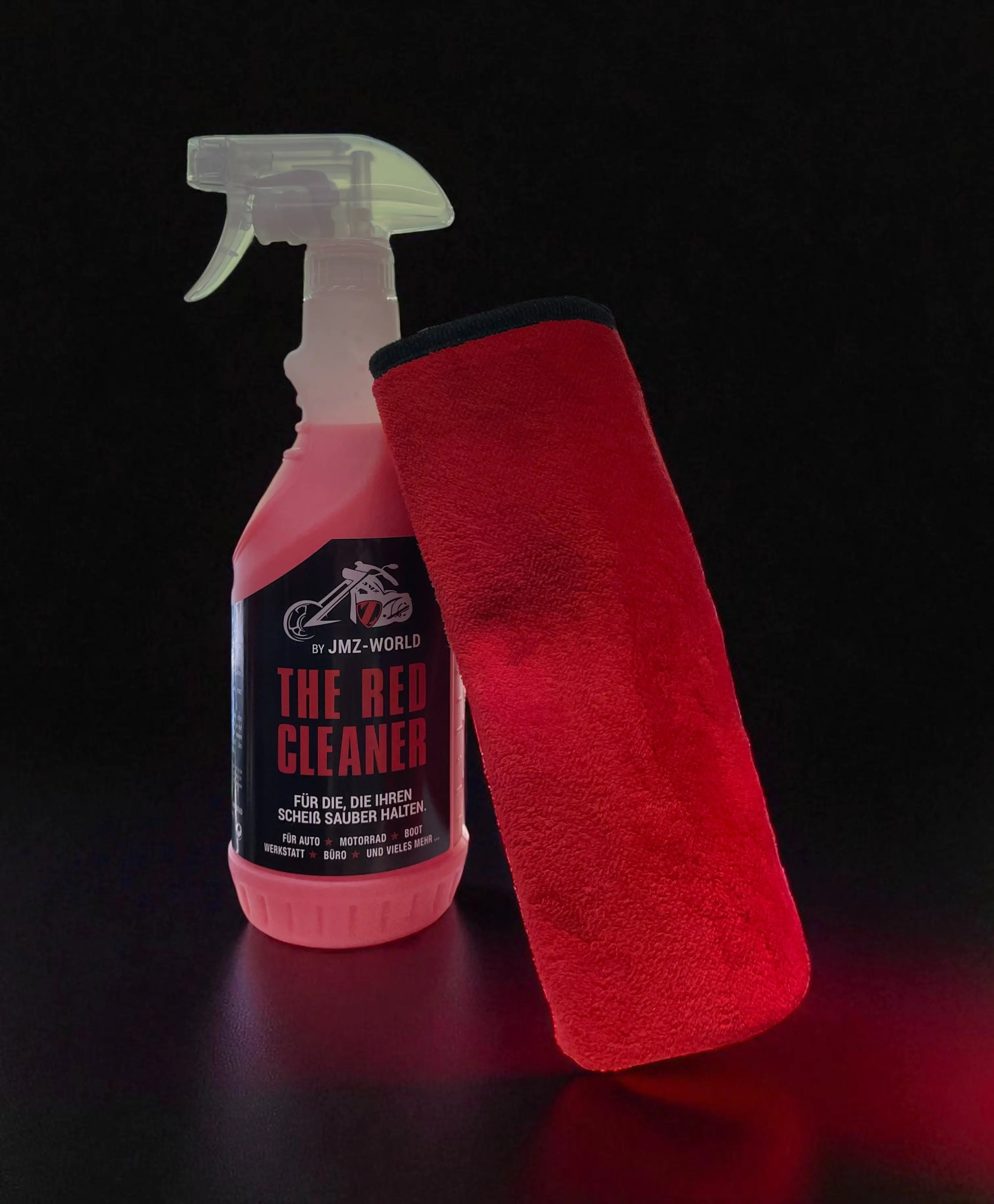 THE RED BUNDEL - Perfektes Reinigungs- und Pflegeset Milunox